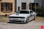 Dodge Challenger SRT Burnout SOC on Vossen Wheels (HF-3) 2019 года